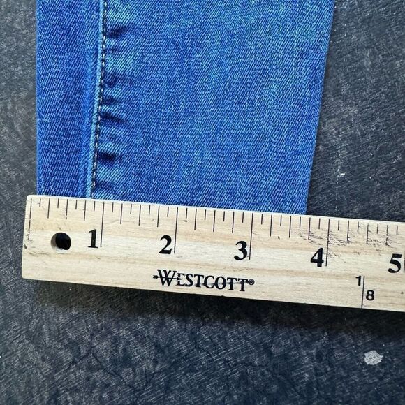 Universal Thread Women's High-Rise Skinny Fit Ripped Denim Jeans Blue Size 0/25 - Picture 14 of 16